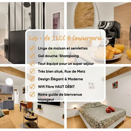 شقة T2 Carmes Cosy-centre Historique & Capitole 5 Min تولوز