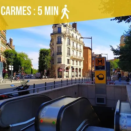 T2 Carmes Cosy-centre Historique & Capitole 5 Min