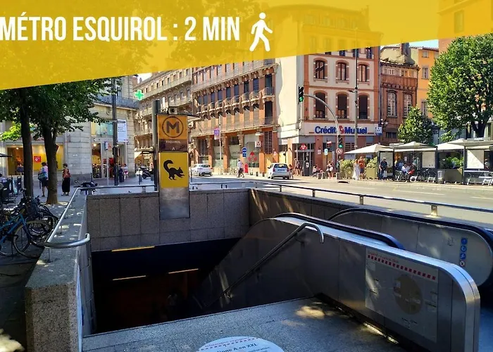 Daire T2 Carmes Cosy-centre Historique & Capitole 5 Min *