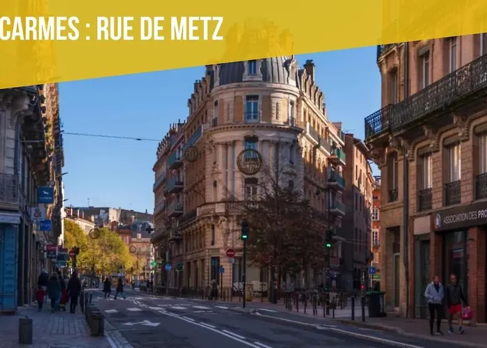 T2 Carmes Cosy-centre Historique & Capitole 5 Min *